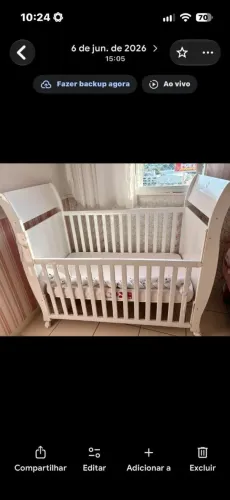 Berço infantil. Bom estado