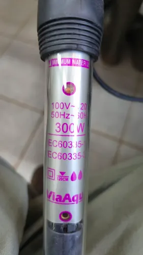 Aquecedor Termostato ViaAqua 300W