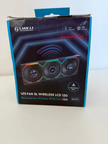 Kit Fans Lian Li SL LCD Reverse
