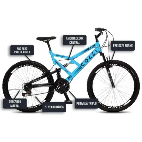 Bicicleta Colli GPS