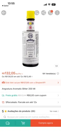 Angostura aromatic Bitter 200 ml