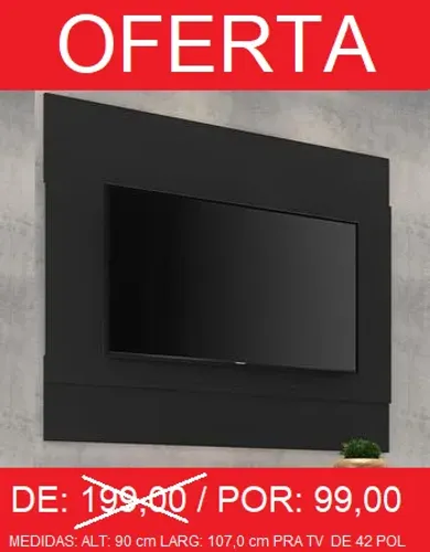 Ultima peça painel a R$99,00 - Entrega e montagem grátis