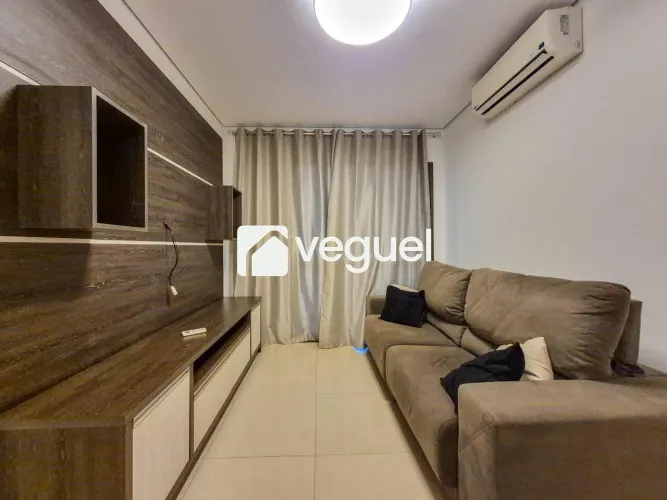 Apartamento mobiliado de 71m² com 2 quartos, 1 suíte para alugar no bairro Jardim Irajá, R
