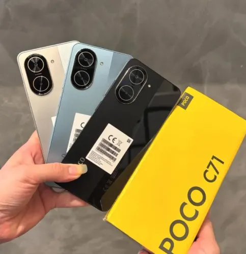 Poco C71 4G 128GB /4GB RAM Preto / azul / Gold R$ 899,00 novo na caixa fazemos entregas
