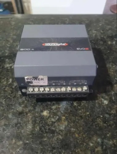 Módulo amplificador de som sd soundigital 800.4 evo 6