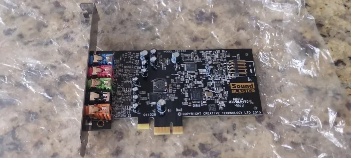 Placa de Som Sounblaster AudigyFX