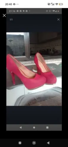 Sapato Scarpin Feminino Pink Nº 36 ?