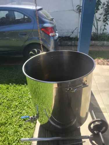 Panela cerveja fervura