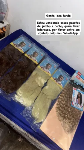 Jumbo e cachos da sleek 