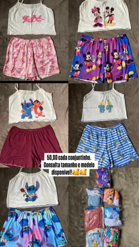 Conjuntinho fresquinho para o dia dia em casa 