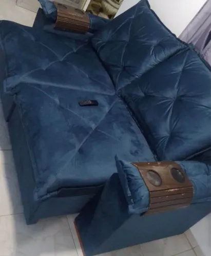 Sofa Retrátil e reclinável 2m porto madeiro