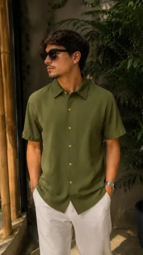 Camisa lisa atacado