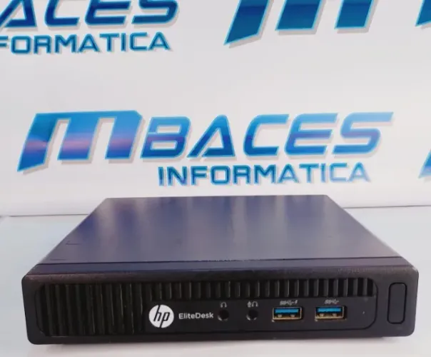 Mini Computador Hp EliteDesk 705 G3 Mini AmD PrO A6-9500E Pc4 08gb RAM e SSD