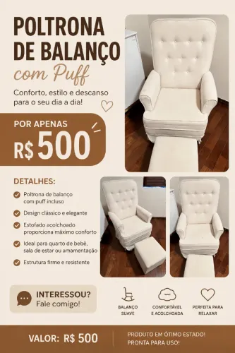 Poltrona de Amamentação