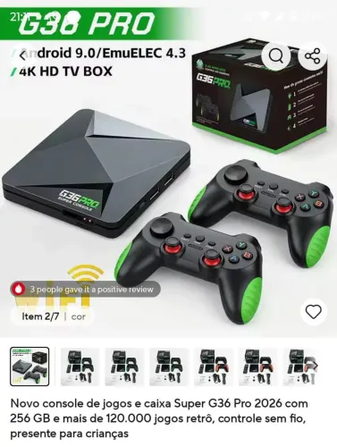 G36 pro console 256 GB 120.000
