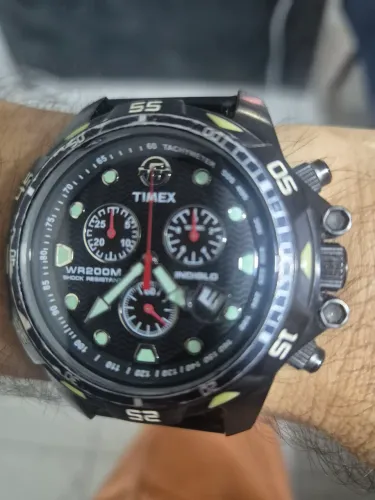 Relógio TIMEX EXPEDITION DIVE T49803 200 metros INDIGLO - FUNCIONANDO PERFEITAMENTE