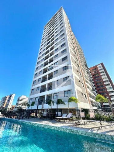 Apartamento com 2 dormitórios para alugar, 46 m² por R$ 4.271,05/mês - Varjota - Fortaleza
