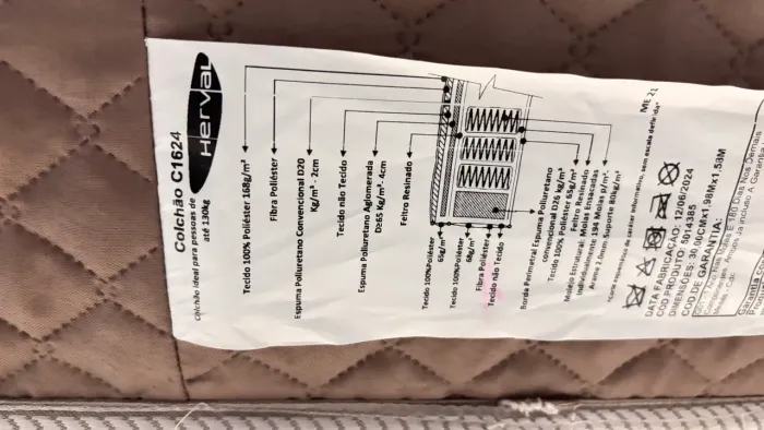 Cama box queen herval