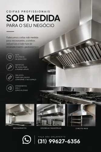 COIFA PARA RESTAURANTE