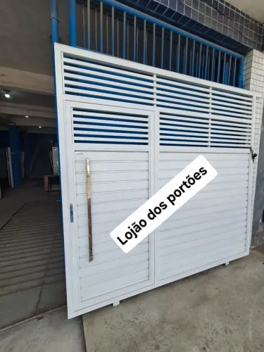 PORTÃO DE CORRER 2,70 X 2,50 NOVO!