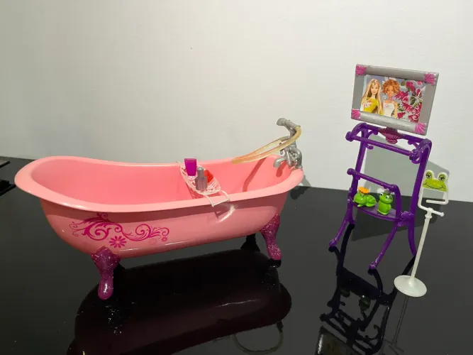 Playset Barbie Dream Bathtub + Acessórios