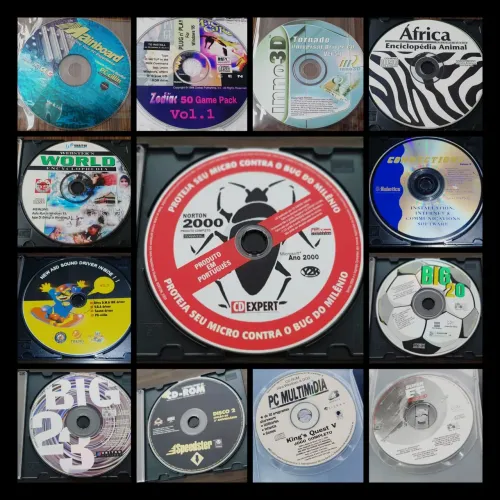 LOTE Jogos Completos/Programas/Aplicatigos/Instaladores para PC Retrô anos 90 