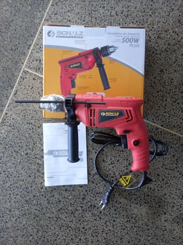 Furadeira shulz 220V c/ martelete 500w