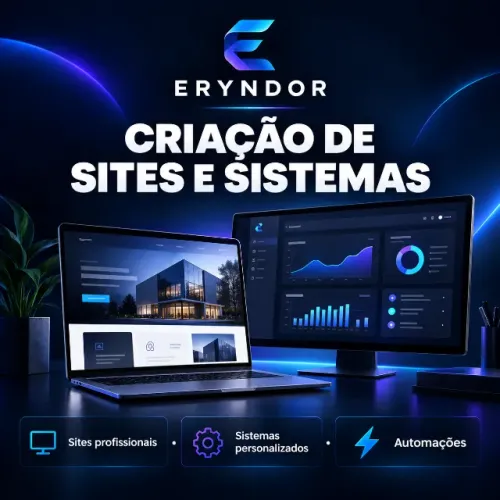 Criação de Sites Profissionais, Sistemas e Automações para Empresas