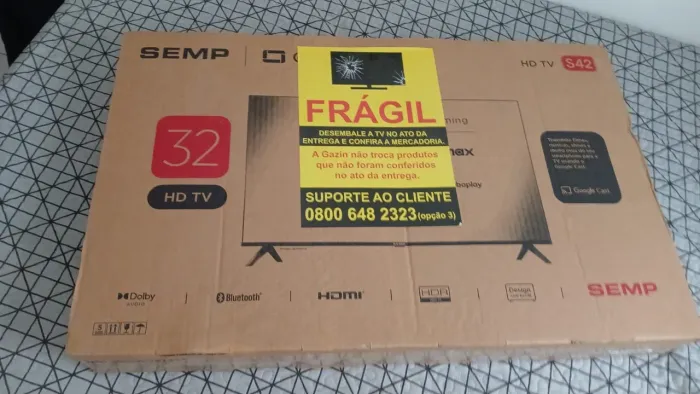 TV SEMP TOSHIBA 32 POLEGADAS LACRADA