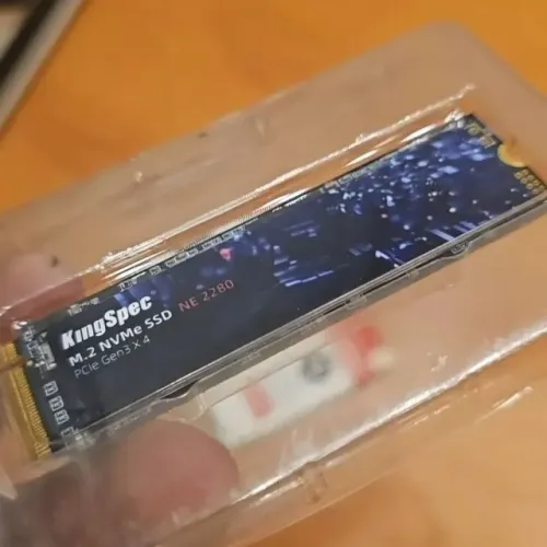 HD SSD 256GB M2 NVMe 2280 KingSpec para notebook e PC gamer