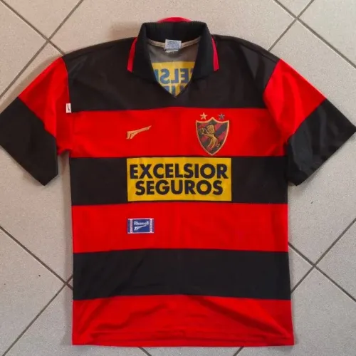 camisa original 1998 sport club do recife rhummell listrada tamanho gg 1999 excelsior