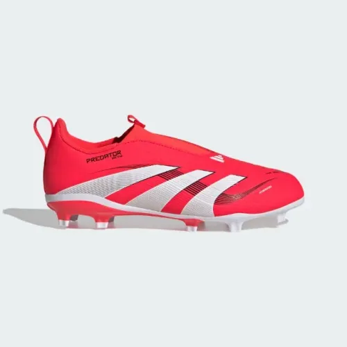 Chuteira Campo Adidas Predator League LL Unissex - Vermelho+Branco Nova Original