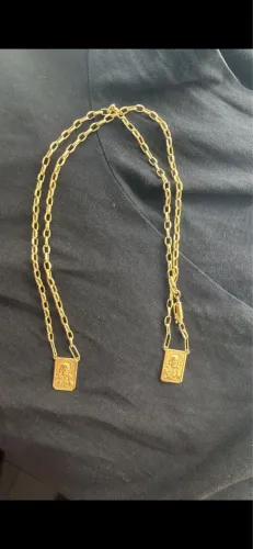 Escapulário Ouro 15,5
