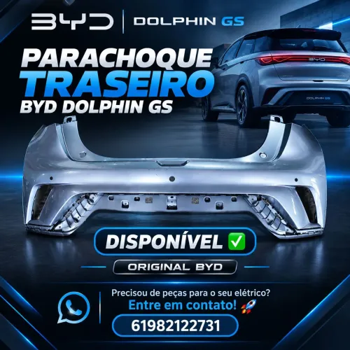 PARACHOQUE TRASEIRO BYD DOLPHIN GS