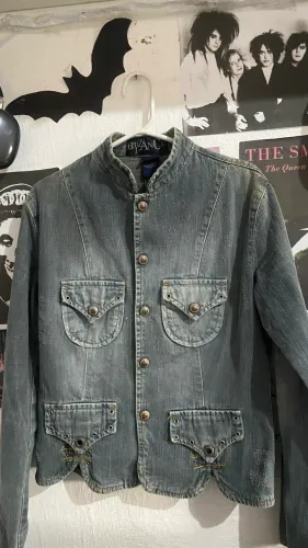 Jaqueta Jeans Vintage Estilosa
