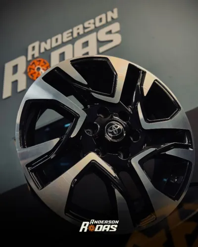 JOGO DE RODAS ARO 22x8 TOYOTA SW4 DIAMOND (6x139)