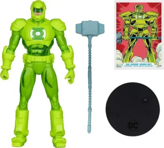 Armadura De Hal Jordan O Retorno Do Superman Lanterna Verde Mcfarlane Toys