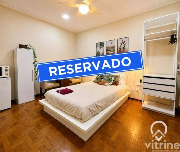 Kitnet com 1 quarto à venda, 26 m²