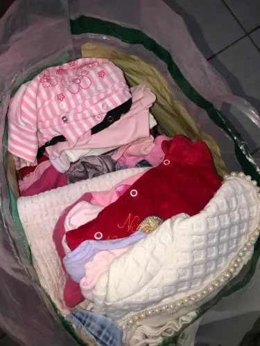 Lote de bebê menina de 4 a 6 meses 