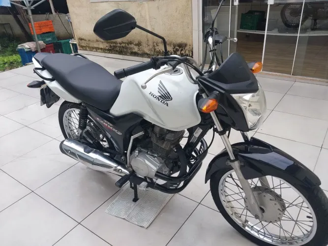 Honda fan 125i ks 2017 perfeita original cartão até 21x pego moto na troca +- valor 