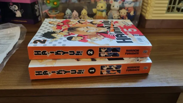 Mangás Haikyuu - vol. 1 e 2