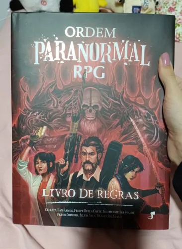 livro de regras Ordem Paranormal RPG Cellbit