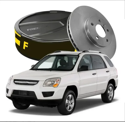 Disco Freio Traseiro Sólido Fremax Tucson 2.7 Sportage Santa Fé BD2907 Par (Ver Descrição)