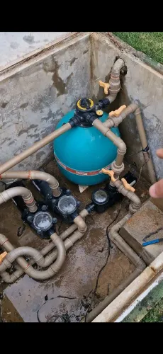 Manutenção em piscinas 