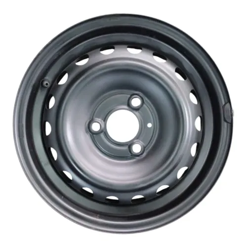 Roda Ferro Aro 14 3x100 Renault Kwid Preto