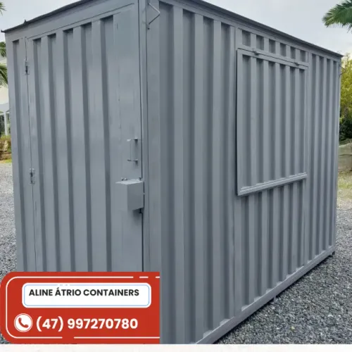 Container 3 Metros Modular | Ideal para Locadoras e Construtoras