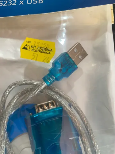 Cabo usb para serial