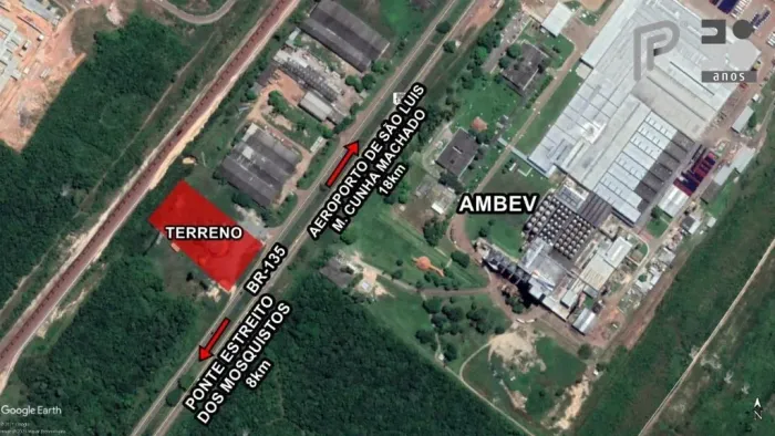 Área à venda, 8040 m² por R$ 2.900.000,00 - Tirirical - São Luís/MA