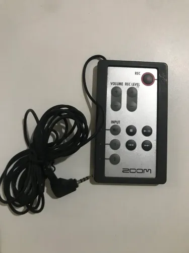 Controle com fio para gravador zoom h4