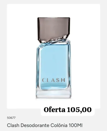Clash desodorante colônia 100ml